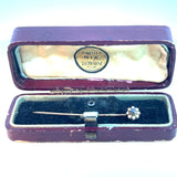Antique Victorian 15ct Yellow Gold Stick Pin