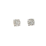 Diamond Cluster Earrings