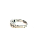 7 Stone Diamond Band in Platinum