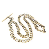 Curb Link Fob Chain - 18ct Yellow Gold