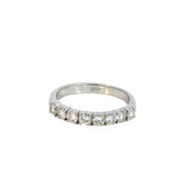 Half Diamond Eternity Ring