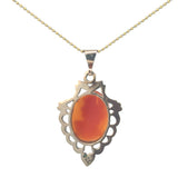 Cameo Pendant in 9ct Rose Gold