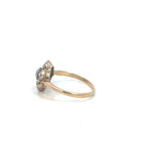 Antique Old European Cut Diamond Cluster Ring