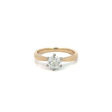 Natural Diamond Solitaire Ring- 1.0 carats