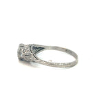 Antique Diamond Solitaire in Platinum