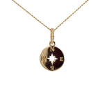 Compass Pendant 9ct Yellow Gold