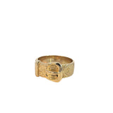 Buckle Ring in 9ct Yellow Gold