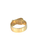 Buckle Ring in 9ct Yellow Gold