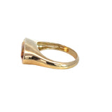 Modern Citrine Dress Ring