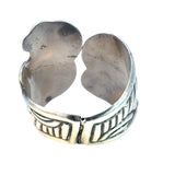 Silver Mexican Clamper Bracelet
