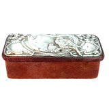 Edwardian Sterling Silver Jewellery Box