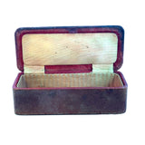 Edwardian Sterling Silver Jewellery Box