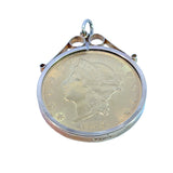 Collectable 1904 Liberty Head $20 Coin Pendant