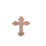 9ct Rose Gold Crucifix Pendant