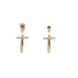 Diamond Hoop Earrings