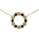 Geometric Diamond Necklace