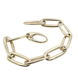 Large Paperlink Style Bracelet
