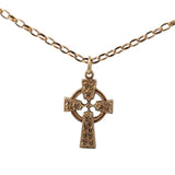 Gold Celtic Cross Pendant