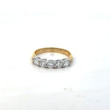 Five Stone Lab Grown Diamond Eternity Ring