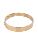 Multi Gemstone Diamond Bangle