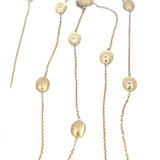 Italian 18ct Yellow Gold Ball Necklace