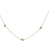 Italian 18ct Yellow Gold Ball Necklace