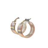 Trigold Huggie Earrings