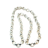 Oval Belcher Necklace - 50cm