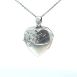 Sterling Silver Heart Locket