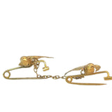 Pair Edwardian Swallow Brooch