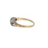 Sapphire Diamond Ring 18ct