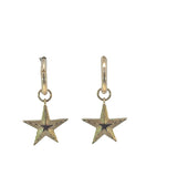 Huggie Star Earrings