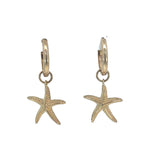 Huggie Starfish Earrings