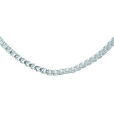 Sterling Silver Milanaise Chain Necklace - 50cm