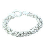 Byzantine Bracelet in Sterling Silver