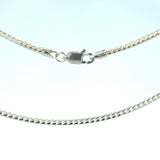 Sterling Silver Franco Chain Necklace - 50cm
