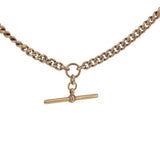 Antique Curb Link Fob Chain - 30.48gms