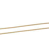 Curb Link Chain Necklace in 18ct Yellow Gold - 50cm