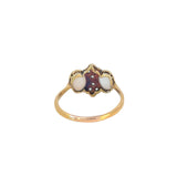 Antique Opal Diamond Ring