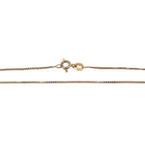 Vintage Italian Box Chain Bracelet