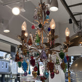Murano Glass Fruit Chandelier
