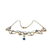 Antique Festoon Moonstone Necklace