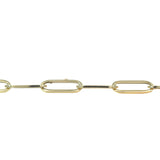 Elongated Link Bracelet in 9ct Yellow Gold