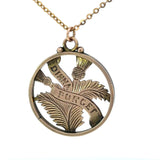 Antique Forget-me-not Pendant