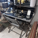 Designer Desk and Campaign Chair - Prizmic and Brill Kipling