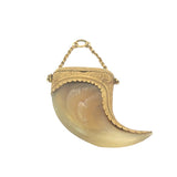 Antique Tigers Claw Vinaigrette Pendant