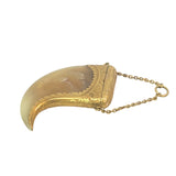 Antique Tigers Claw Vinaigrette Pendant