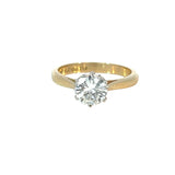 Natural Diamond Solitaire Ring- 1.24 carats
