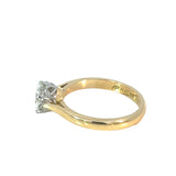 Natural Diamond Solitaire Ring- 1.24 carats