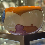 Clarice Cliff Bizarre Sugar Bowl - Blue Autumn